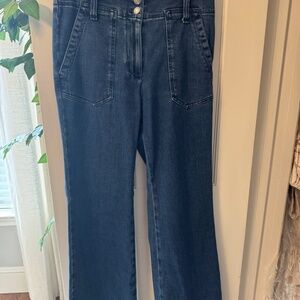 Maeve by Anthropologie "The Naomi" Wide Leg Jean Size 28